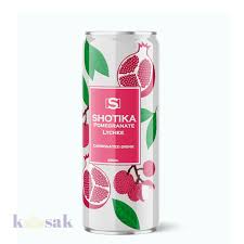 Shotika Pomegranate Lychee - 24cans X 250ml