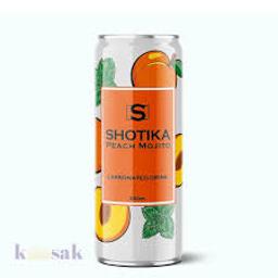 Shotika Peach Mojito - 24cans X 250ml